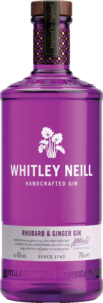 WhitleyNeill Rhubarb Ginger Gin  Halewood  Whitley Neill 