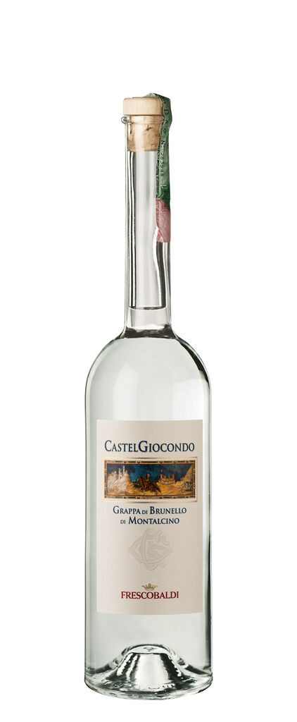 CastelGiocondo Grappa de Brunello d. Montalcino  Frescobaldi Brunello di Montalcino
