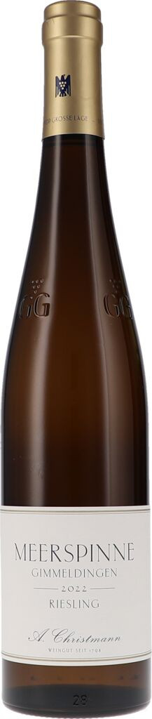Gimmeldinger Meerspinne Riesling Grosses Gewächs 2022 Christmann Pfalz