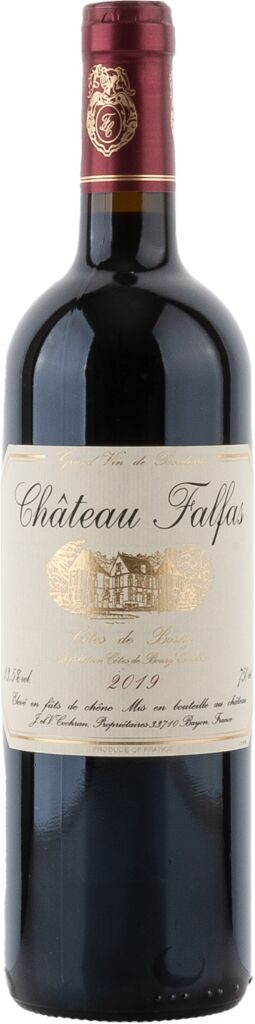 Château Falfas, Côtes de Bourg AOC 2019 Château Falfas Bordeaux