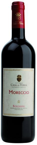 Moreccio Bolgheri Rosso DOC Casa di Terra Toskana