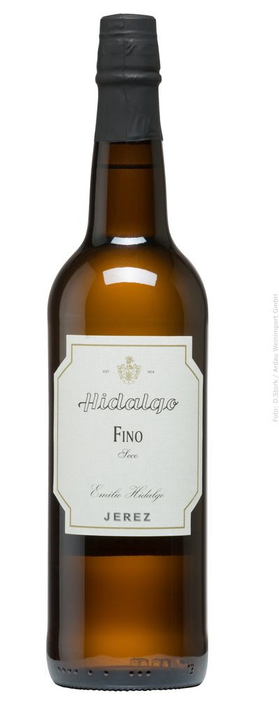 Hidalgo Fino Jerez Seco ohne Jahrgang Emilio Hidalgo Jerez-Xérès-Sherry (D.O.)