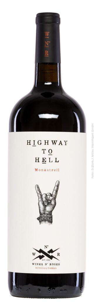 Highway To Hell Tinto Magnum 2022 Wines N' Roses Viticultores Valencia (D.O.)