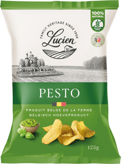 Kartoffel-Chips Pesto