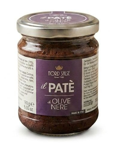il Patè di Olive Nere (Schwarze Olivenpaste) (180g)