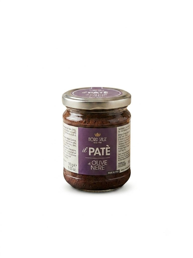 il Patè di Olive Nere (Schwarze Olivenpaste) (180g)