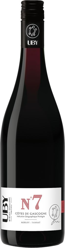 Uby No. 7 Merlot Tannat Côtes de Gascogne IGP