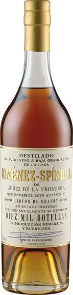 Brandy Criadera Diez Mil 10.000 botellas DO Ximénez-Spinola Jerez