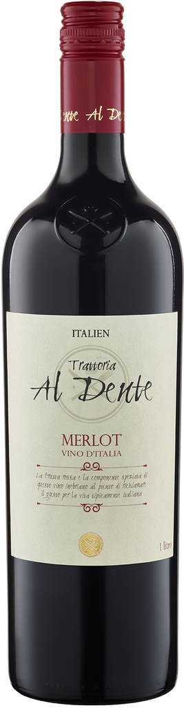 Al Dente Merlot Terre Siciliane IGT (1,0l) Al Dente 