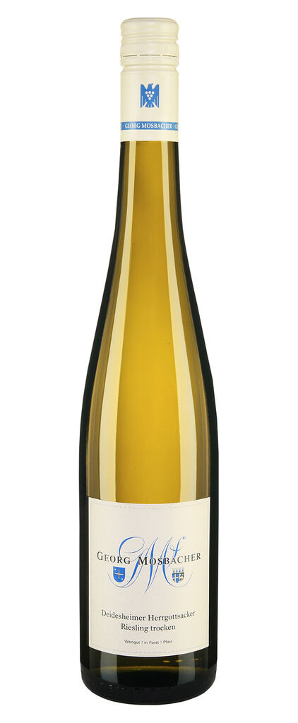 Deidheimer Herrgottsacker Riesling trocken Weingut Georg Mosbacher Pfalz