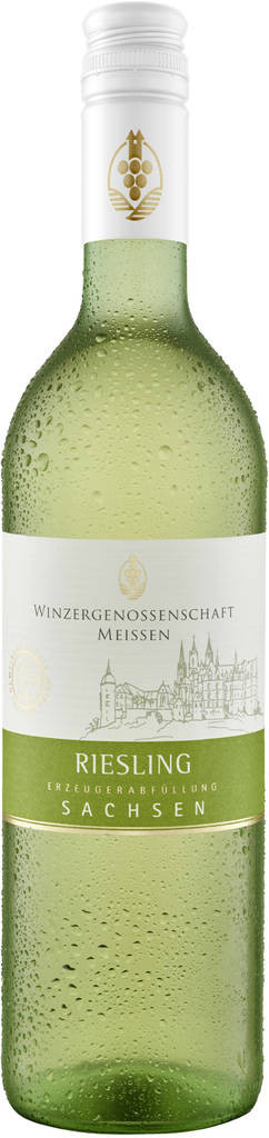 Riesling Sachsen QbA Sächs. Winzergenossenschaft Meissen Sachsen