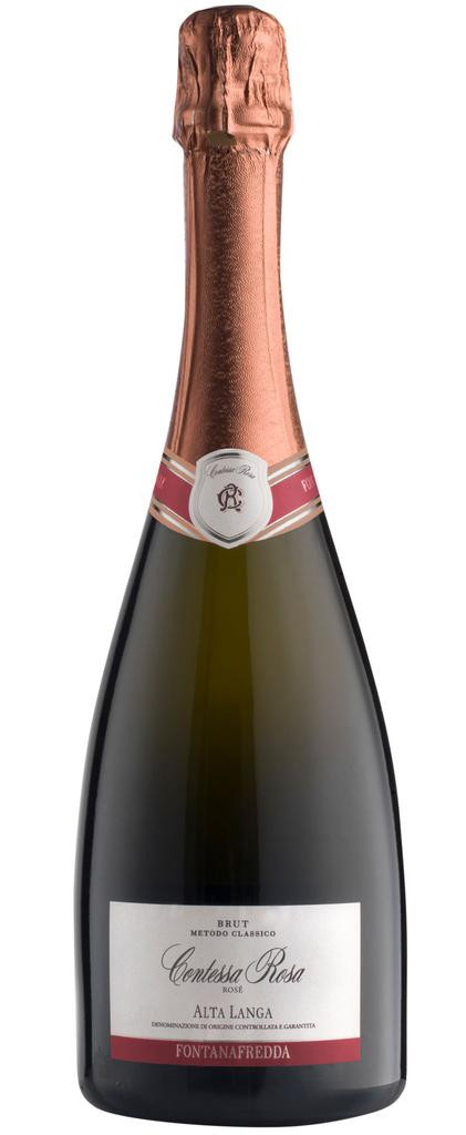 Brut Rosé Contessa Rosa Alta Langa DOCG Fontanafredda Alta Langa