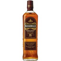 Bushmills 16 Years Single Malt Irish Whiskey 40% vol  in Geschenkverpackung