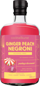 Cocktailkunst Ginger Peach Negroni  Cocktailkunst 