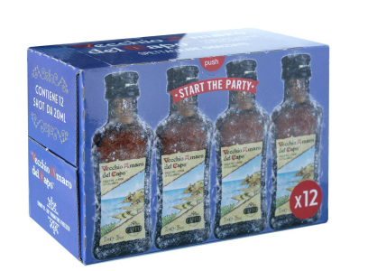 12x Vecchio Amaro del Capo Mini (0,02l)  Caffo 