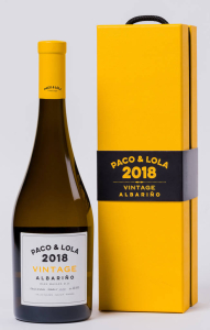 Paco Y Lola Vintage Albarińo 2018 Bodegas Paco y Lola Rias Baixas
