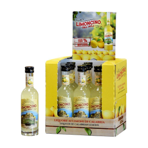 12x Limoncino Dell'Isola Mignon 30 % vol. (0,05l)  Caffo 