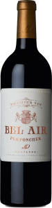 Château Bel Air Perponcher Château Bel Air rouge Premier Vin Bordeaux AOC