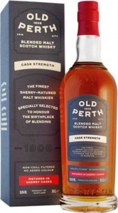 Old Perth Cask Strength 58,6 % vol Blended Malt Scotch Whisky  Morrison Scotch Whisky Distillers 