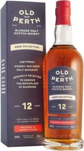 Old Perth 12 Year old 46% vol Blended Malt Scotch Whisky  Morrison Scotch Whisky Distillers 