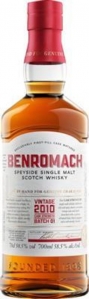 Benromach Cask Strength 2010 58,5%vol Speyside Single Malt Scotch Whisky A004 Benromach Distillery 