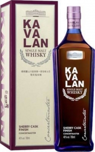 Kavalan Concertmaster Sherry Cask Finish 40%vol Taiwanesischer Whisky  Kavalan 