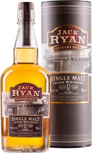 Jack Ryan Beggars Bush Irish Single Malt Whiskey Aged 12 Years Jack Ryan 