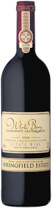 Springfield Estate Whole Berry Cabernet Sauvignon