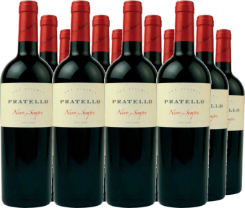 Pratello 12er Vorteilspaket Nero per Sempre