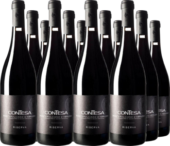12er Vorteilspaket Montepulciano D Abruzzo Riserva D.o.p. Linea Contesa
