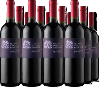 12er Vorteilspaket Barbera d'Alba Mommiano DOC