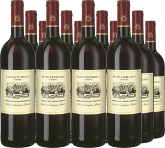 Rupert & Rothschild Vignerons 12er Vorteilspaket Rupert Merlot Cabernet Sauvignon