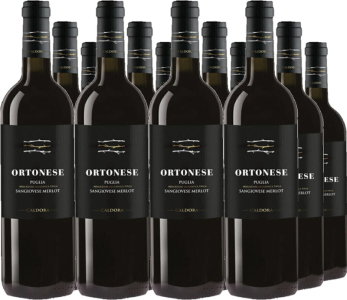 12er Vorteilspaket Sangiovese-Merlot IGT Ortonese