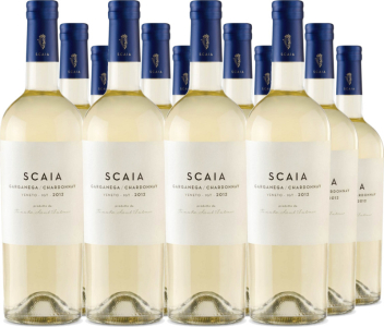 12er Vorteilspaket Scaia Bianca Garganega Chardonnay Trevenezie IGT