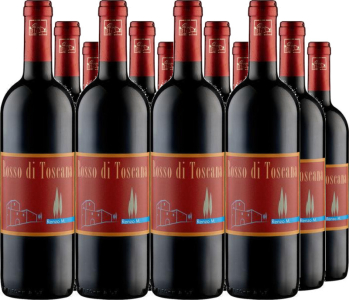 12er Vorteilspaket Rosso di Toscana IGT