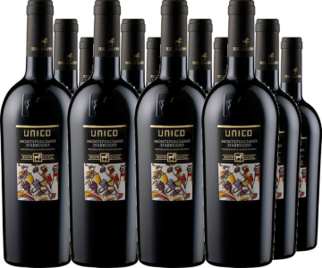 12er Vorteilspaket UNICO Montepulciano dAbruzzo DOP
