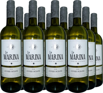 12er Vorteilspaket La Marina - Cuvèe Oceane VDP Côtes de Gascogne
