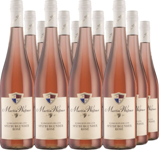 12er Vorteilspaket Spätburgunder Rosé Kabinett feinherb
