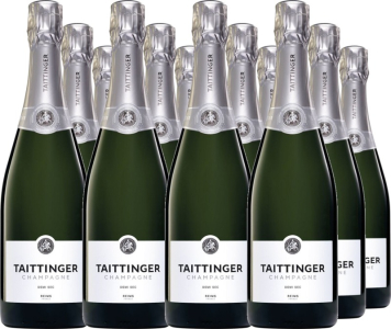 12er Vorteilspaket Champagne Taittinger Demi Sec
