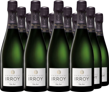 12er Vorteilspaket Champagne Irroy Extra Brut