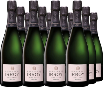 12er Vorteilspaket Champagne Irroy Brut Rosé