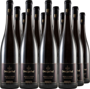 12er Vorteilspaket Alpha & Omega Frühburgunder VDP. Gutswein
