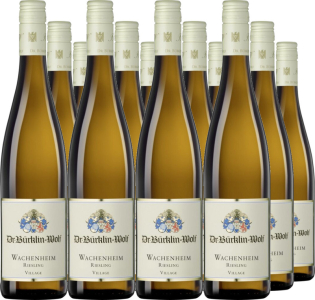 12er Vorteilspaket Wachenheimer Riesling trocken QbA der Pfalz