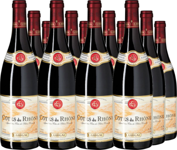 12er Vorteilspaket Côtes du Rhône rouge Cotes du Rhone AOC
