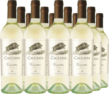 12er Vorteilspaket Vermentino di Toscana IGT Cacciata