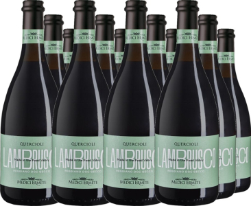 Medici Ermete 12er Vorteilspaket Lambrusco Reggiano DOC I Quercioli