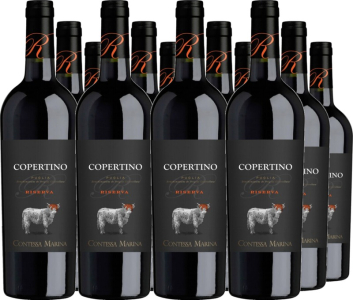 12er Vorteilspaket Copertino DOC Rosso Riserva Contessa Marina