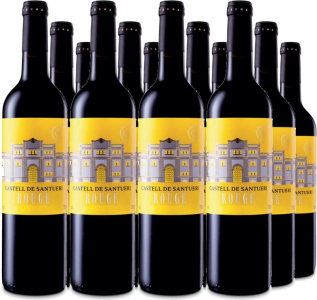 Bodegas Terra de Falanis 12er Vorteilspaket Castell de Santueri Rouge