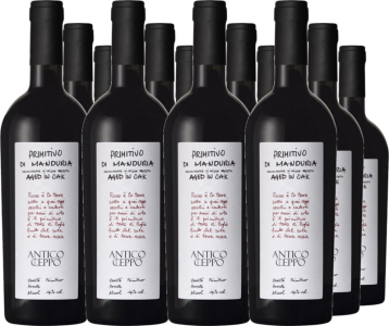 12er Vorteilspaket Primitivo di Manduria "Aged in Oak" DOP Antico Ceppo