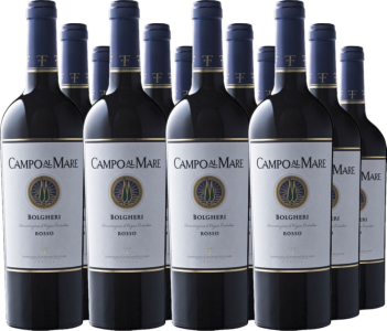Folonari 12er Vorteilspaket Rosso Bolgheri DOC Tenuta Campo al Mare